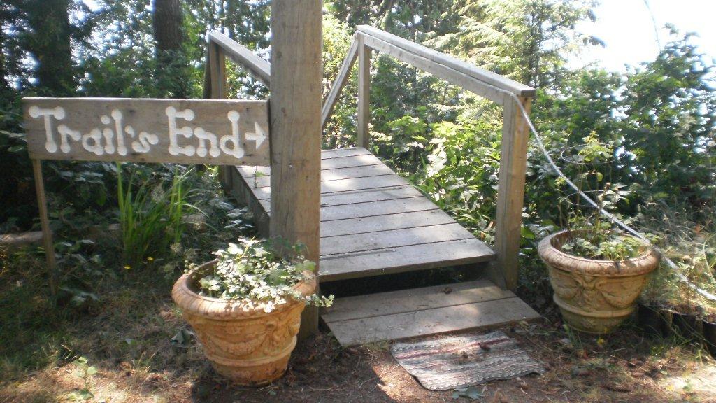 Stairs to Trails End and beach