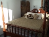 Queen bed upstairs